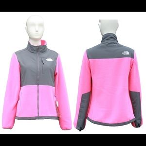 Pink north face fleece