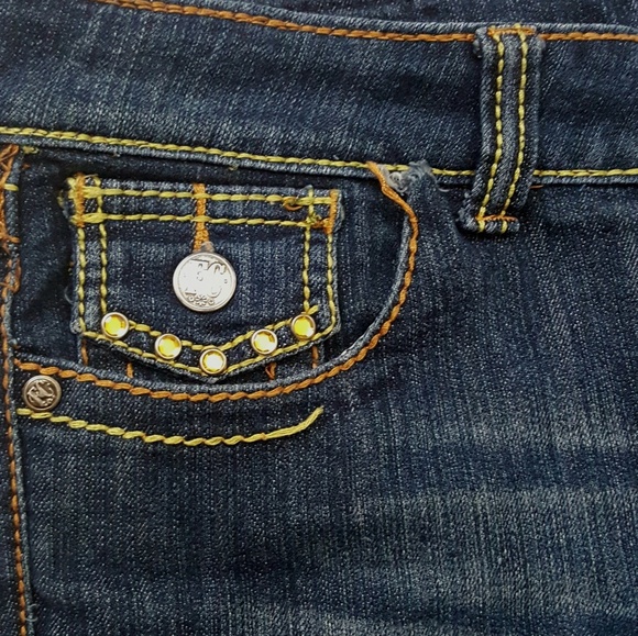 Sequins Boot Jeans  Size 9 - Picture 7 of 8