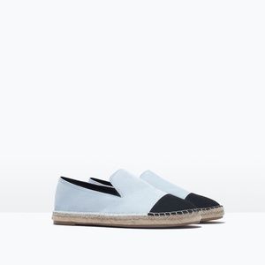 Zara Pointed Espadrilles - Sz 36. NEW!