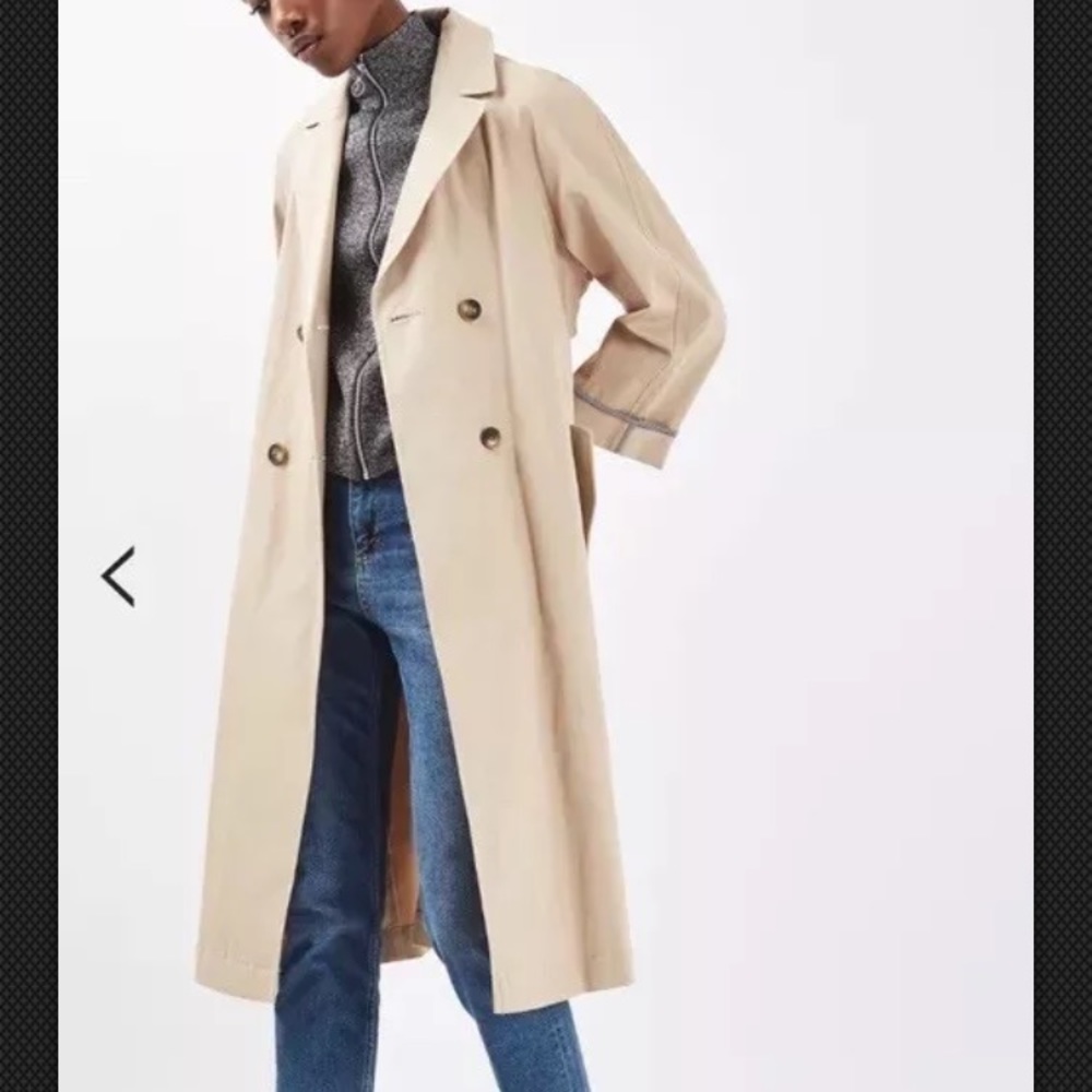 Topshop relaxed trench coat