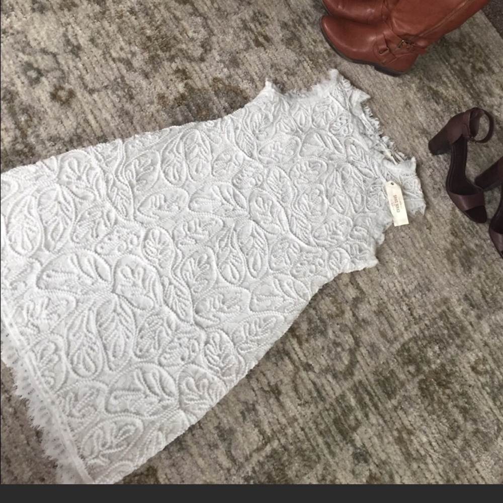 NWT mock neck lace sheath dress