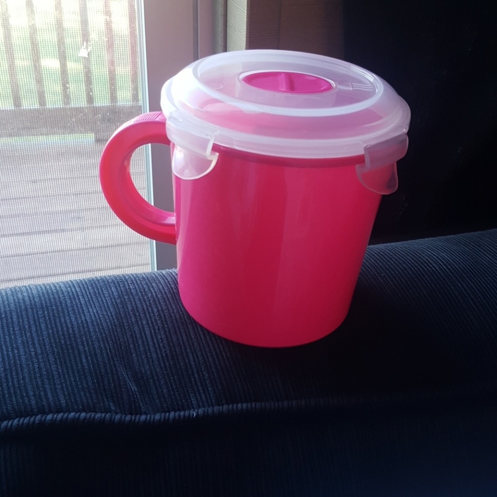 Soup mug decal monogrammed