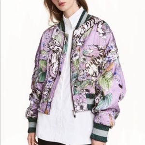 NWOT H&M Quilted Bomber Jacket