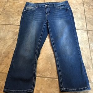 Love Indigo Premium denim capris
