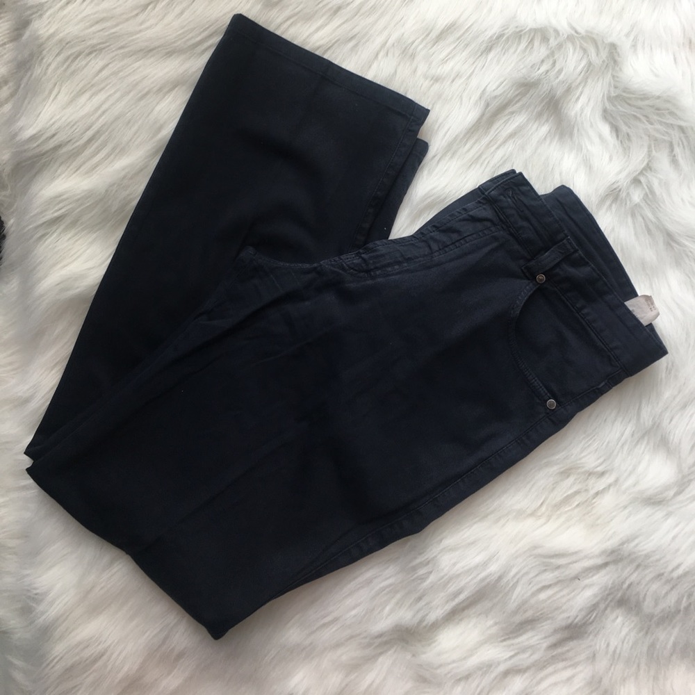 Ermenegildo Zegna Men's Navy Blue Cotton Pants