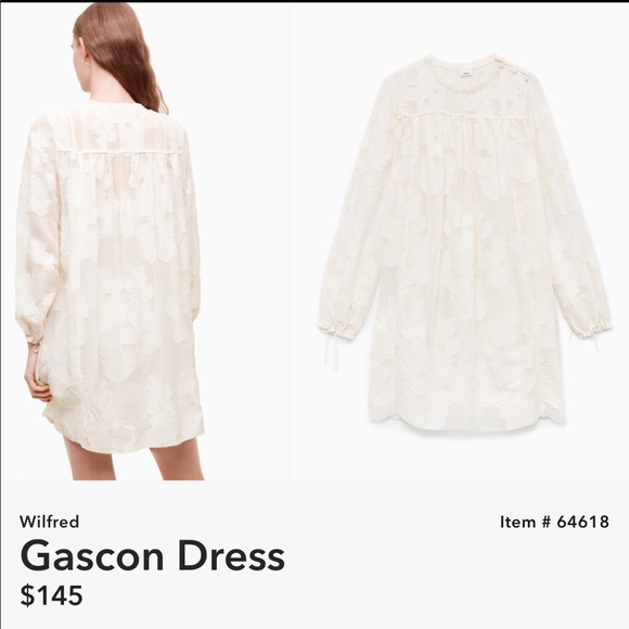 Aritzia Dresses Aritzia Gascon Dress In White Poshmark