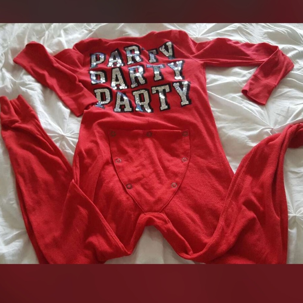 Victoria Secret PINK onsie party pjs