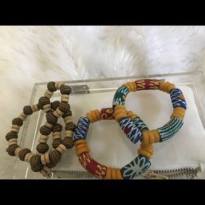 African bracelet set