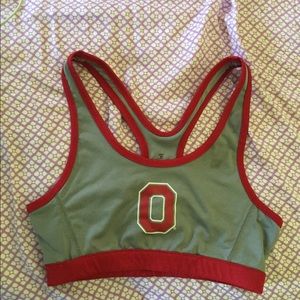 Ohio state sports bra