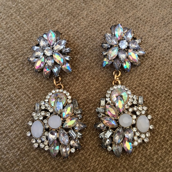 Stunning Crystal Earrings - Picture 2 of 4