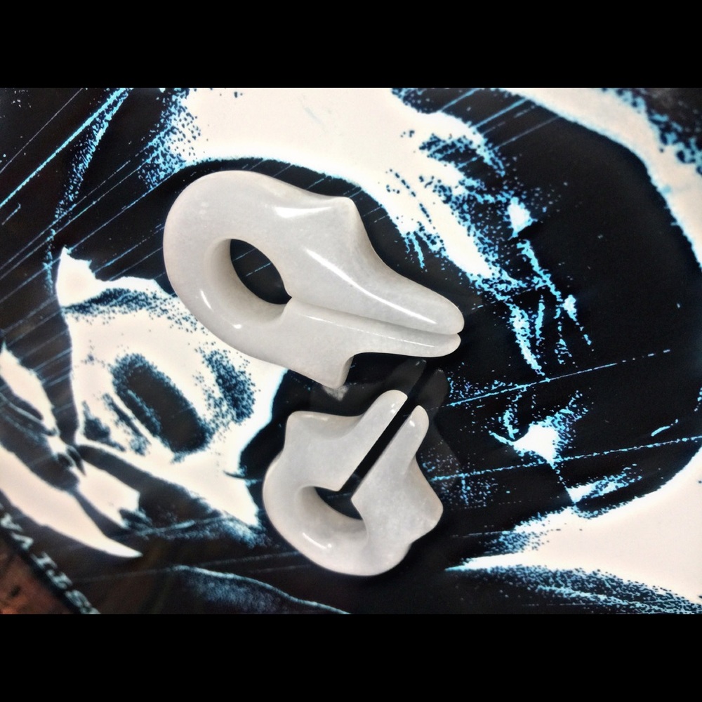 White Onyx Winged Naga Weights