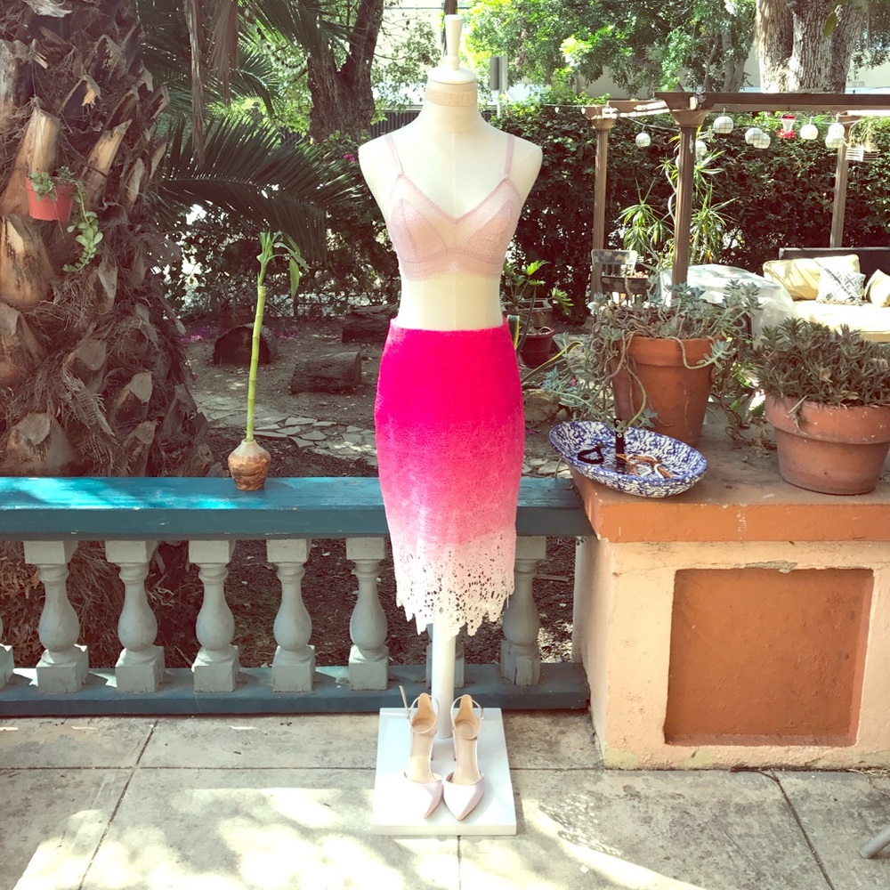 Any three for 20 Mid waist laced mid skirt NWT