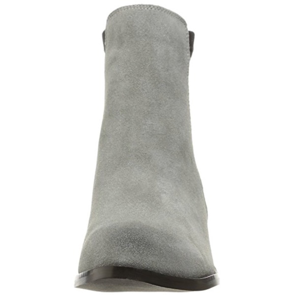 Ash Grey Chelsea Burnish Toe Distressed Ankle Boot - Picture 4 of 6