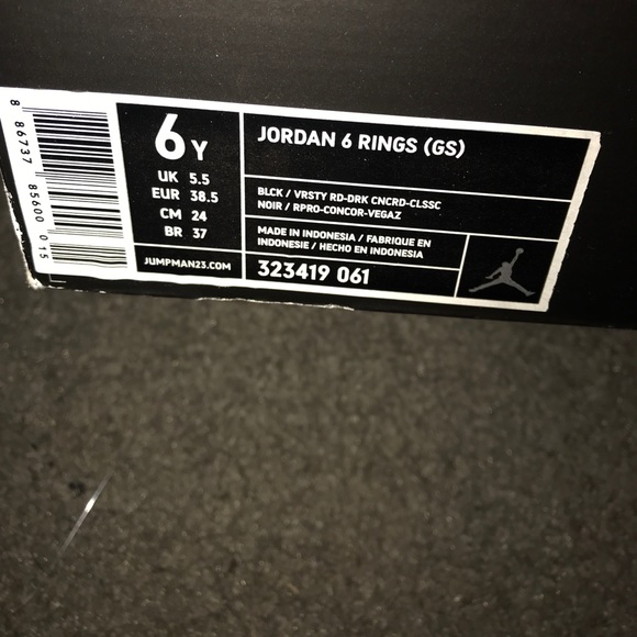 Air Jordan 6 Rings - Picture 5 of 5