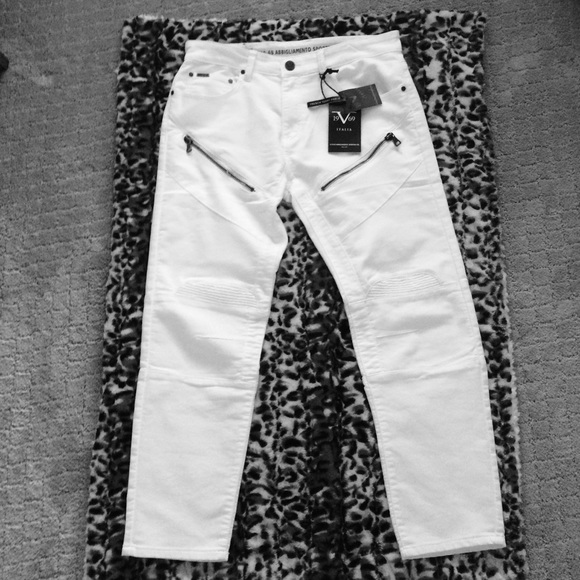 V 19-69 Denim - V 19-69 French Terry Denim Jeans NWT