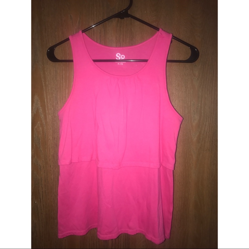 Pink Sleeveless top 💖