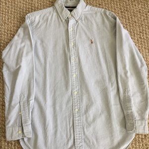 Ralph Lauren button down dress shirt medium oxford