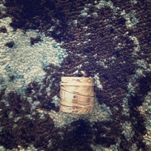 Sterling silver fidget ring