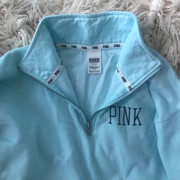 VICTORIA's SECRET PINK 3/4 zip pullover - Picture 2 of 4
