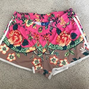Printed Adidas shorts