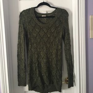 Mossimo Army Green Slouchy Sweater