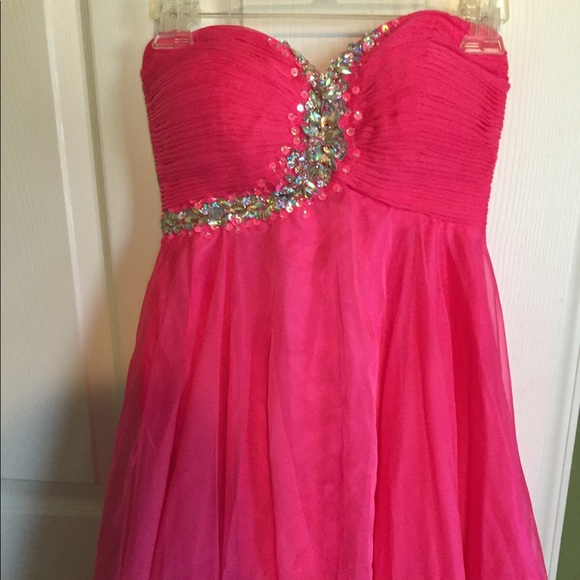 Alyce Paris Hot Pink Formal/Prom dress - Picture 7 of 7