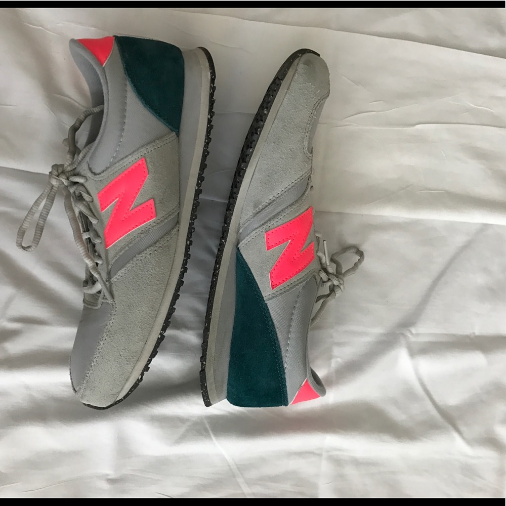 New Balance 420 Sneakers Size 10 Pink and Green - Picture 4 of 8