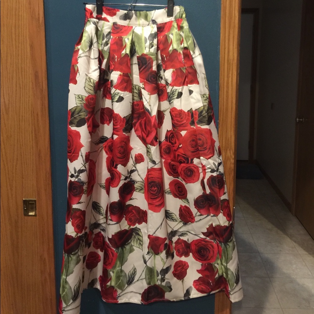 Floral skirt