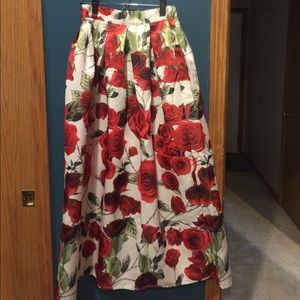 Floral skirt