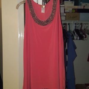 💜HOST PICK💜  Plus Size Coral Tank ❗❗