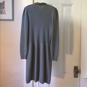 St. John Dresses - St. John gray knit long sleeve dress St. John Dresses - St. John gray knit long sleeve dress