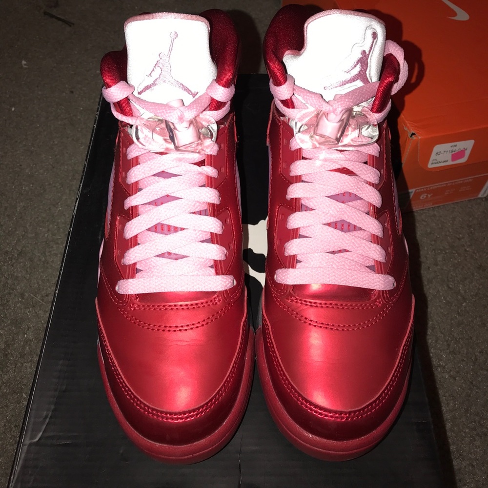 Valentines Day Air Jordan 5’s