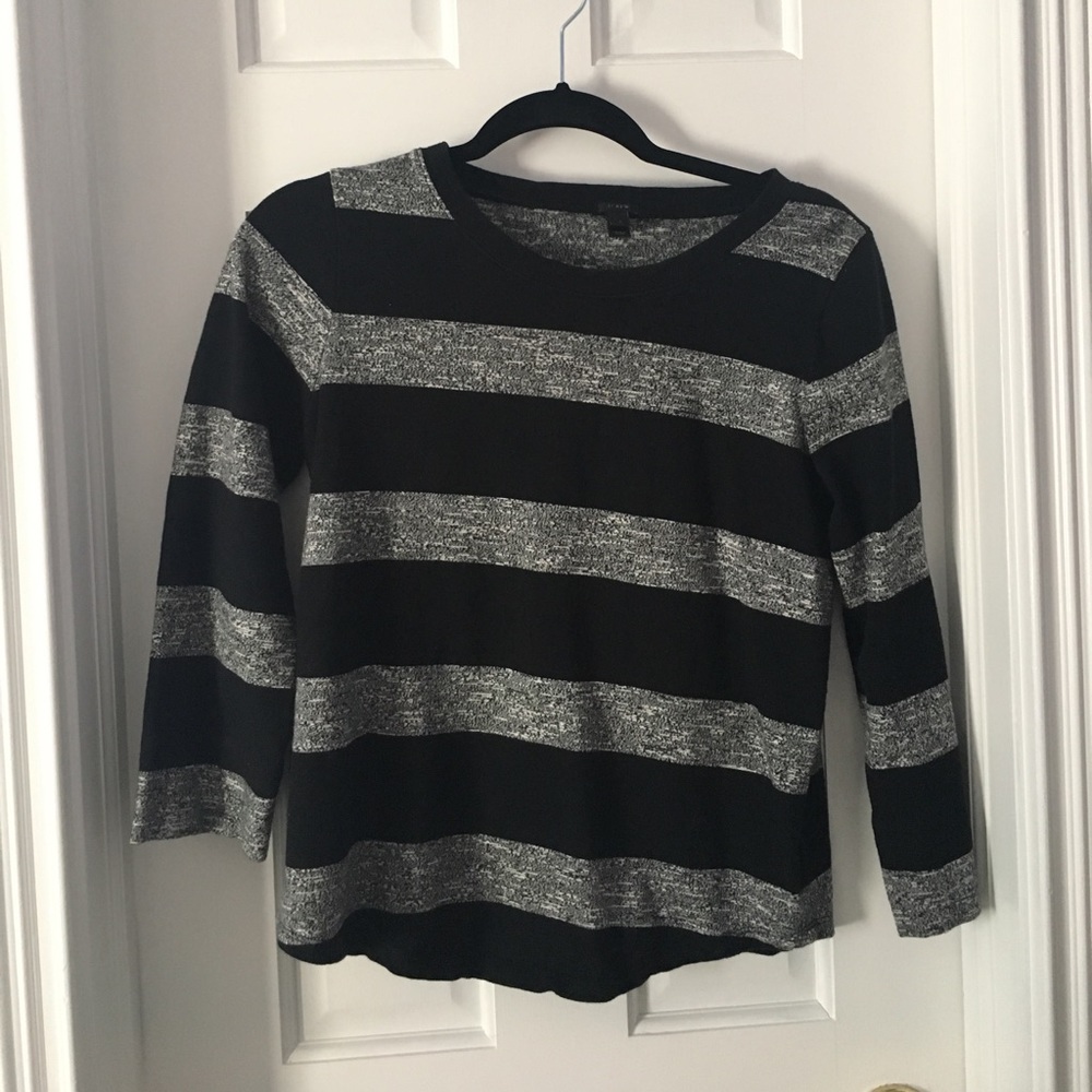 Jcrew 3/4 length sleeve sweater top!