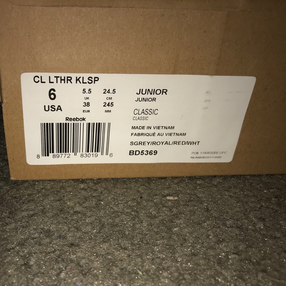 Kendrick Lamar Reebok - Picture 4 of 4
