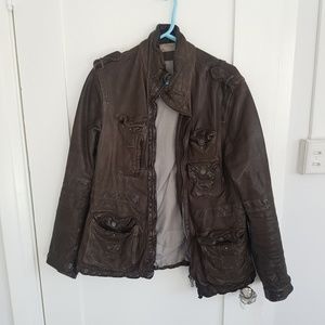 NEIL BARRETT LEATHER JACKET