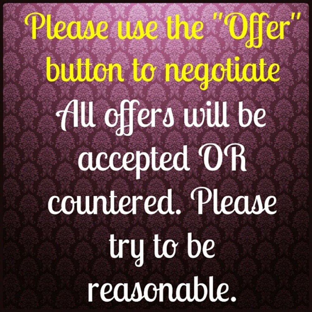 Be reasonable!
