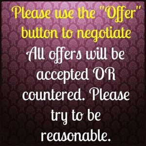 Be reasonable!