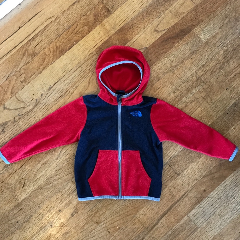 The North Face fleece zip-up
