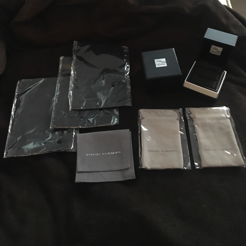 David Yurman and Saks Fifth Avenue dust bags/box