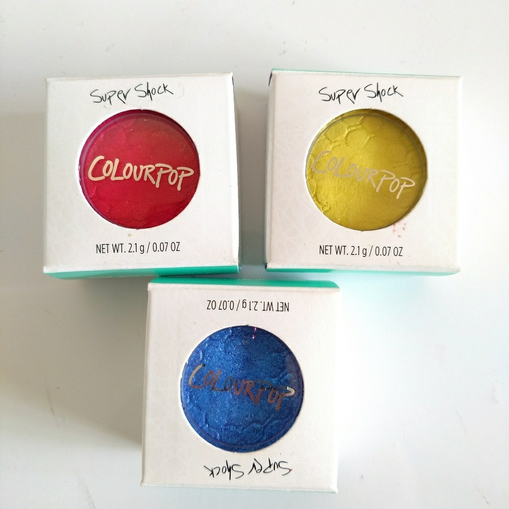 Colourpop Super Shock Shadows