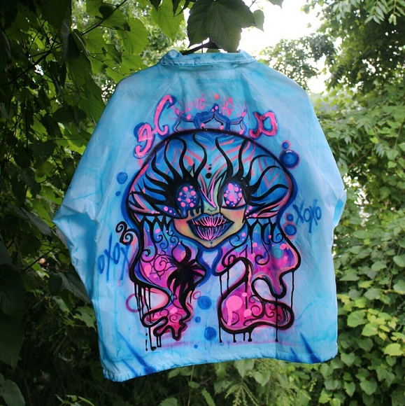 Weed Girl Windbreaker - Picture 1 of 1