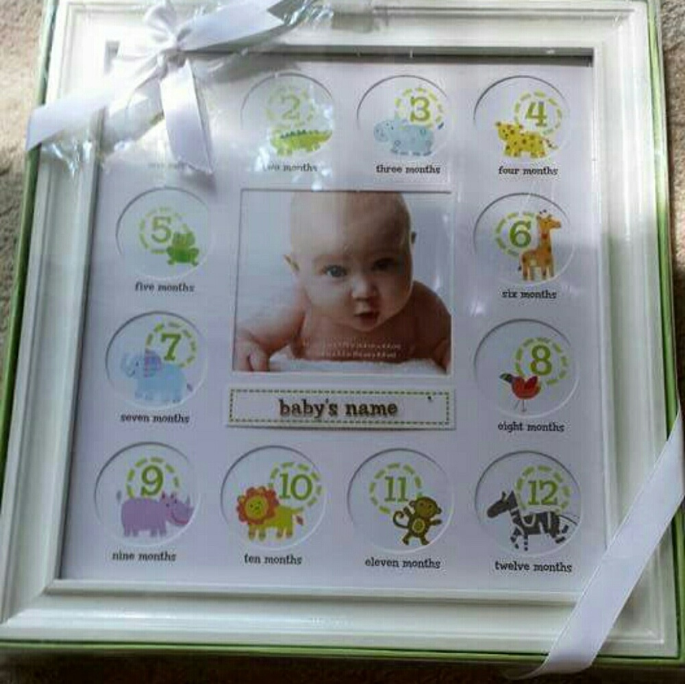 12 month picture frame