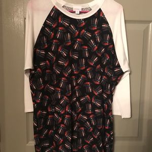 LulaRoe Randy (XL) - 4th of July, Uncle Sam Hats