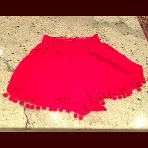 Show Me Your Mumu Red Shorts