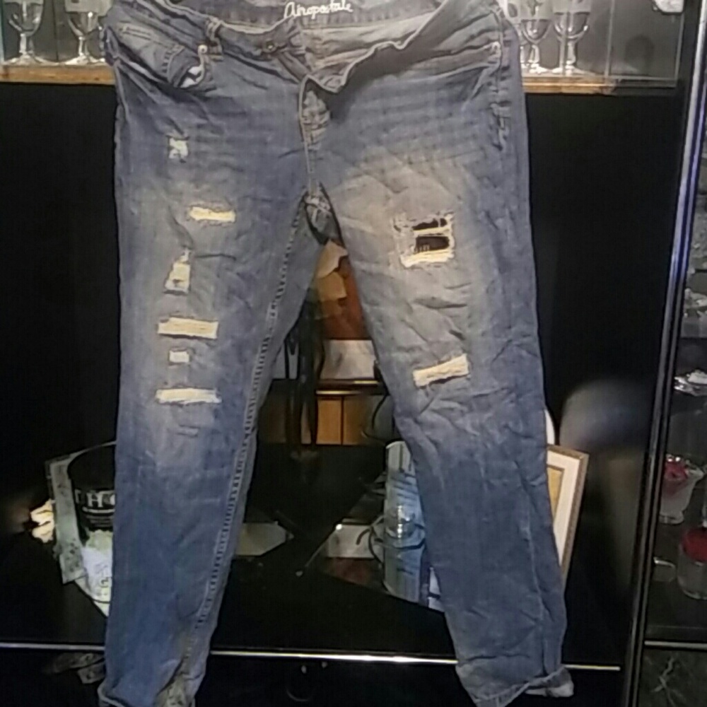 Boyfriend style jeans