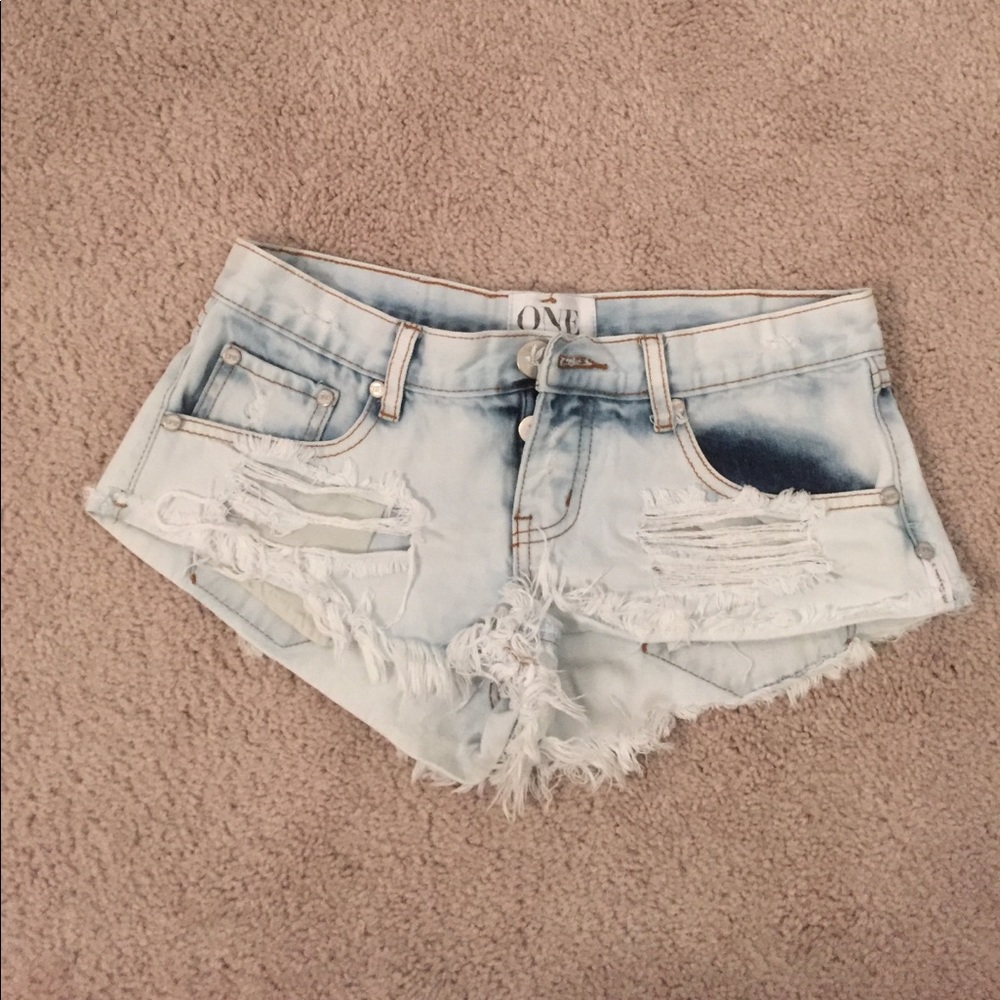 One teaspoon jean shorts