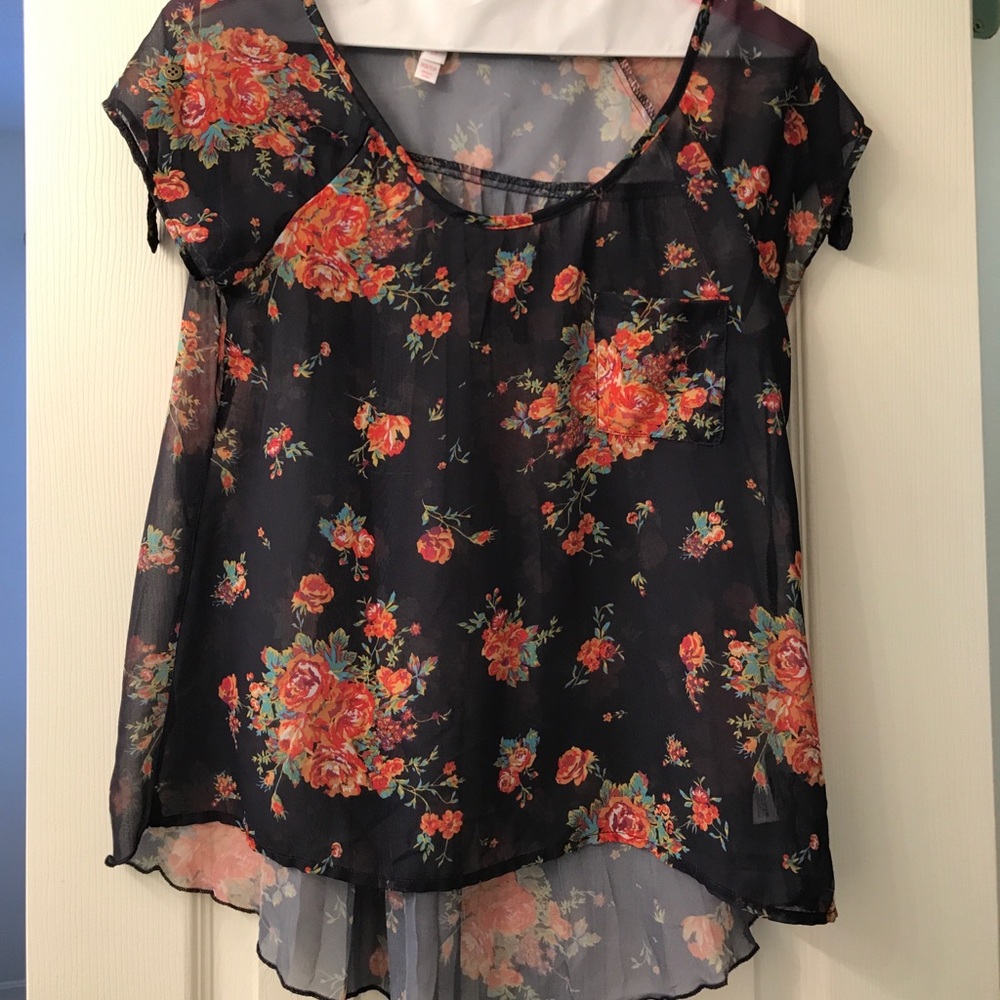 High low blouse