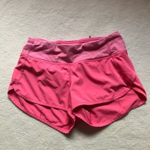 Lululemon Pink Shorts Size 2