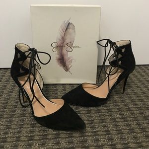 Jessica Simpson black heels