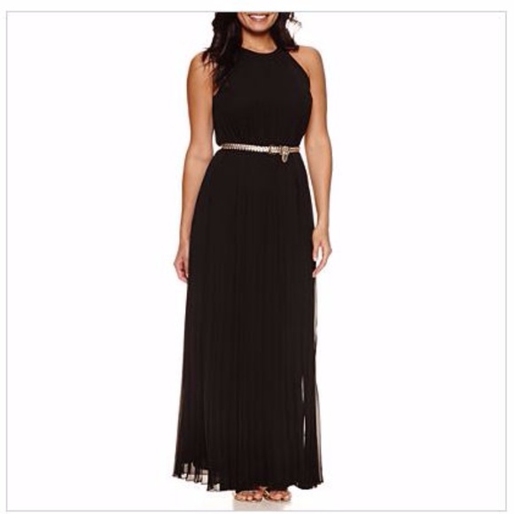 BISOU BISOU Formal Black Sleeveless Dress | 2 - Picture 4 of 8